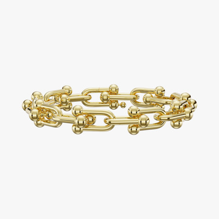 Bold Chain Gold Bracelet (Small Size)
